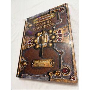 Dungeons & Dragons Player's Handbook Core Rulebook V.3.5 1st Printing  Good Cond